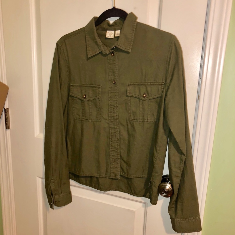 Army green utility jacket!